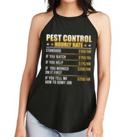Pest Control Exterminator Pest Controller Hourly Rate Women's Perfect Tri Rocker Tank