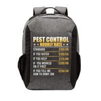 Pest Control Exterminator Pest Controller Hourly Rate Vector Backpack