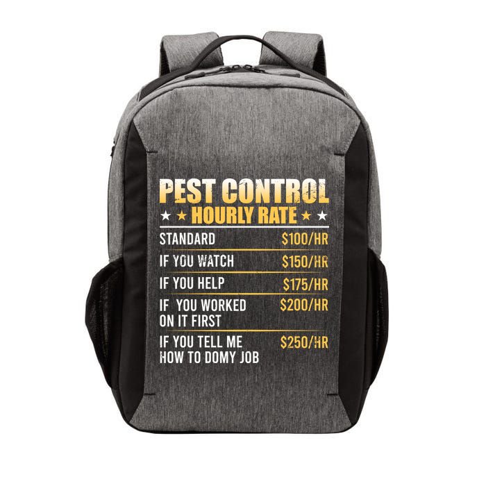 Pest Control Exterminator Pest Controller Hourly Rate Vector Backpack