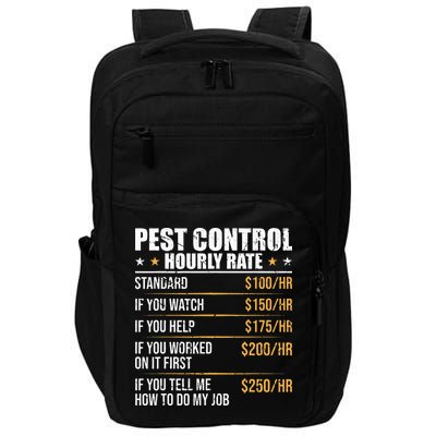Pest Control Exterminator Pest Controller Hourly Rate Impact Tech Backpack