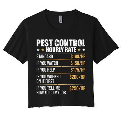 Pest Control Exterminator Pest Controller Hourly Rate Crop Top