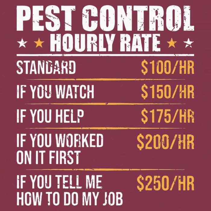 Pest Control Exterminator Pest Controller Hourly Rate 16oz Travel Tumbler