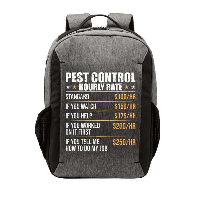 Pest Control Exterminator Pest Controller Hourly Rate Vector Backpack