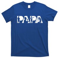 Papa Civil Engineer Dad Funny Dad Papa Cute Gift T-Shirt