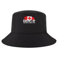 Proud Canadian Elbows Up True North Strong and Free Patriot Cool Comfort Performance Bucket Hat