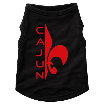 Proud Cajun Fleur Louisiana Pride State Symbol Doggie Tank