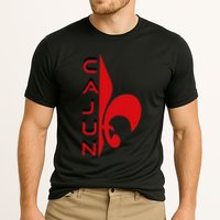 Proud Cajun Fleur Louisiana Pride State Symbol Cooling Performance Crew T-Shirt
