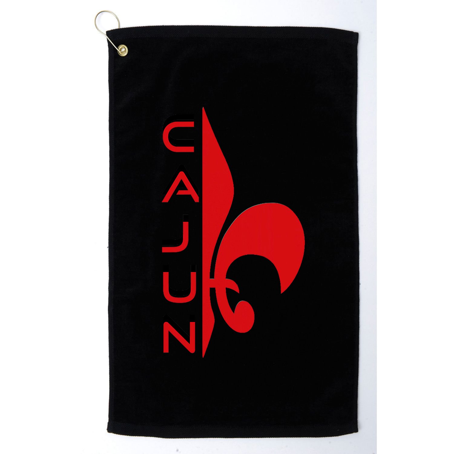 Proud Cajun Fleur Louisiana Pride State Symbol Golf Towel