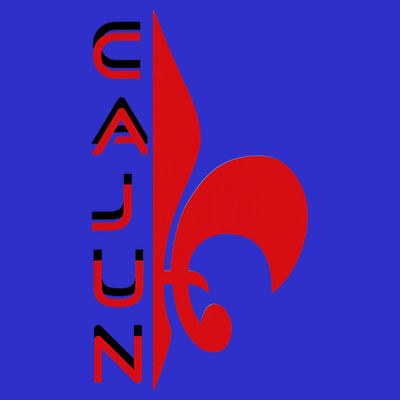 Proud Cajun Fleur Louisiana Pride State Symbol T-Shirt