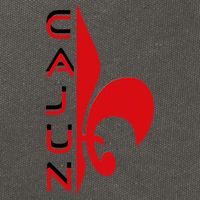 Proud Cajun Fleur Louisiana Pride State Symbol Cotton Canvas Backpack