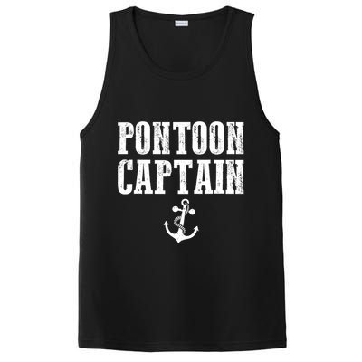 Pontoon Captain Funny Pontoon Shirt For Men And Women PosiCharge Competitor Tank