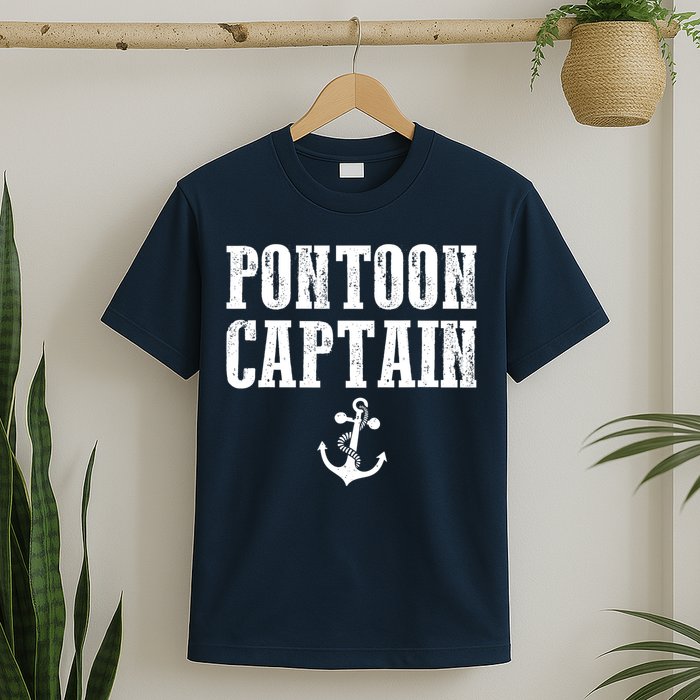 Pontoon Captain Funny Pontoon Shirt For Men And Women T-Shirt
