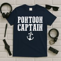 Pontoon Captain Funny Pontoon Shirt For Men And Women T-Shirt