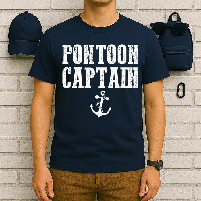 Pontoon Captain Funny Pontoon Shirt For Men And Women T-Shirt