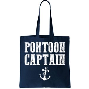 Pontoon Captain Funny Pontoon Shirt For Men And Women Tote Bag