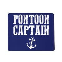 Pontoon Captain Funny Pontoon Shirt For Men And Women Mousepad