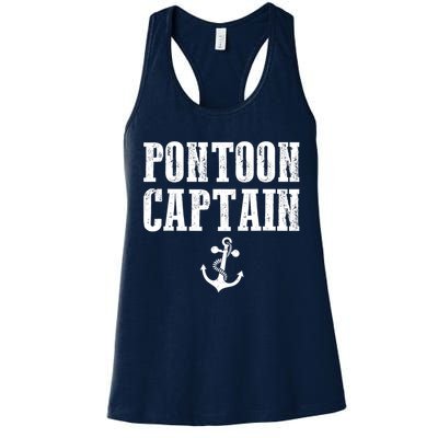 Pontoon Captain Funny Pontoon Shirt For Men And Women Womens Tank Top