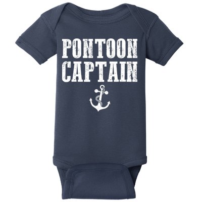 Pontoon Captain Funny Pontoon Shirt For Men And Women Baby Bodysuit