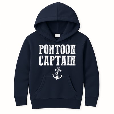 Pontoon Captain Funny Pontoon Shirt For Men And Women Kids Hoodie