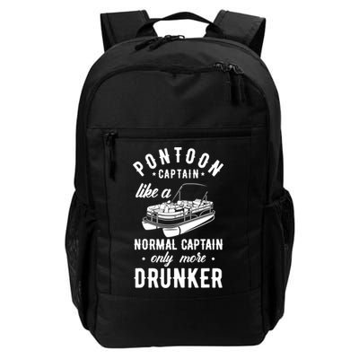 Pontoon Captain Funny Pontoon Captain Drunker Backpack