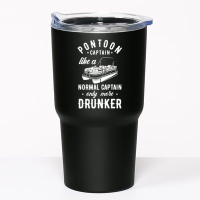 Pontoon Captain Funny Pontoon Captain Drunker Tumbler