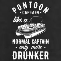 Pontoon Captain Funny Pontoon Captain Drunker Microfiber Hand Towel