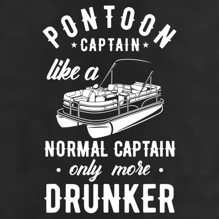 Pontoon Captain Funny Pontoon Captain Drunker Microfiber Hand Towel