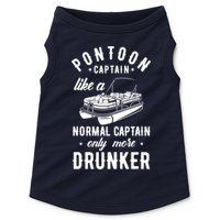 Pontoon Captain Funny Pontoon Captain Drunker Doggie Tank