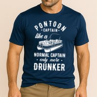 Pontoon Captain Funny Pontoon Captain Drunker Performance Shirt
