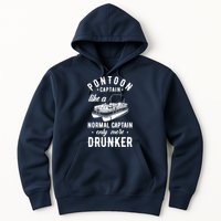 Pontoon Captain Funny Pontoon Captain Drunker Hoodie