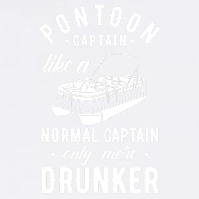 Pontoon Captain Funny Pontoon Captain Drunker Garment-Dyed Sweatshirt