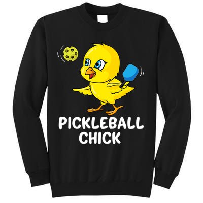 Pickleball Chick, funny pickleball Sweatshirt