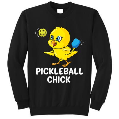 Pickleball Chick, funny pickleball Sweatshirt