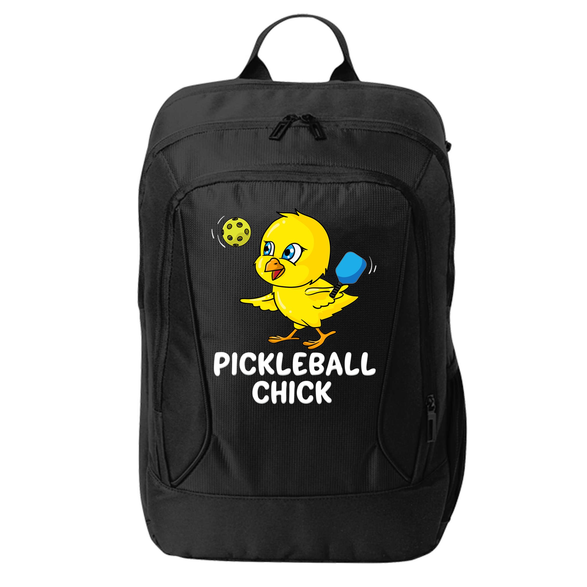 Pickleball Chick, funny pickleball City Backpack
