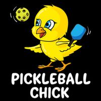 Pickleball Chick, funny pickleball Sustainable Bucket Hat