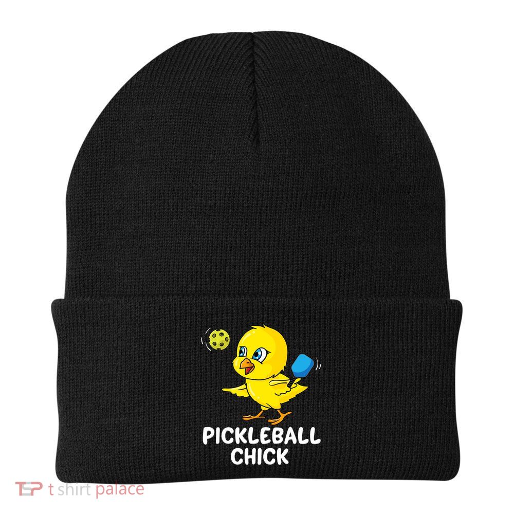 Pickleball Chick, funny pickleball Beanie