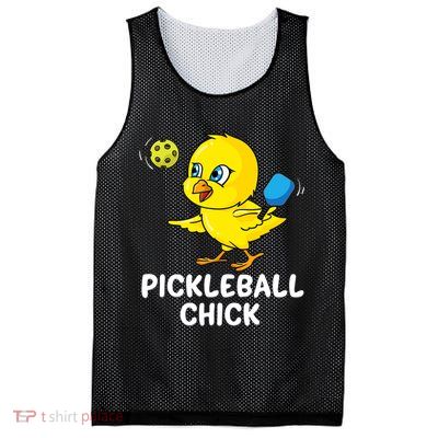 Pickleball Chick, funny pickleball Mesh Reversible Basketball Jersey Tank