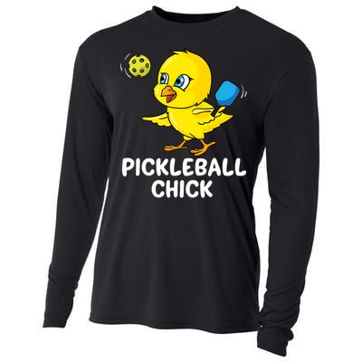 Pickleball Chick, funny pickleball Cooling Performance Long Sleeve Crew