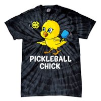 Pickleball Chick, funny pickleball Tie-Dye T-Shirt