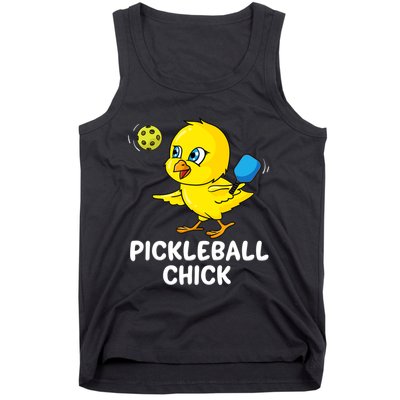 Pickleball Chick, funny pickleball Tank Top