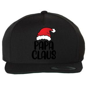 Papa Claus Family Matching Christmas Father Santa Dad Gift Wool Snapback Cap