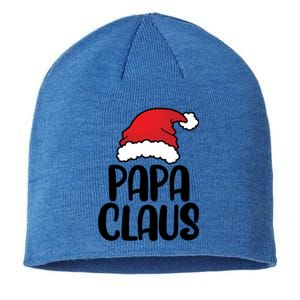 Papa Claus Family Matching Christmas Father Santa Dad Gift Sustainable Beanie