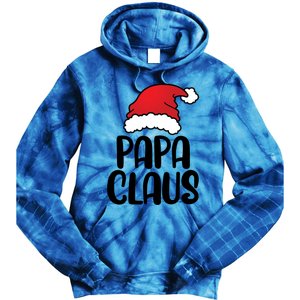 Papa Claus Family Matching Christmas Father Santa Dad Gift Tie Dye Hoodie