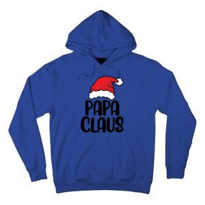 Papa Claus Family Matching Christmas Father Santa Dad Gift Tall Hoodie