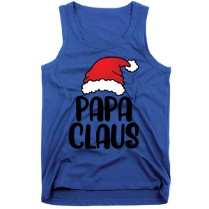 Papa Claus Family Matching Christmas Father Santa Dad Gift Tank Top