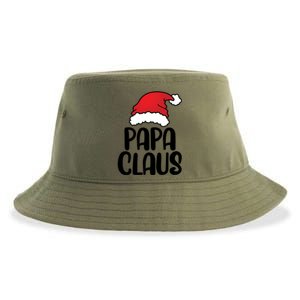 Papa Claus Family Matching Christmas Father Santa Dad Gift Sustainable Bucket Hat