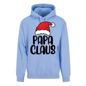 Papa Claus Family Matching Christmas Father Santa Dad Gift Unisex Surf Hoodie