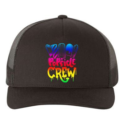 Popsicle Crew Fun Summertime Ice Lolly Summer Treats Yupoong Adult 5-Panel Trucker Hat