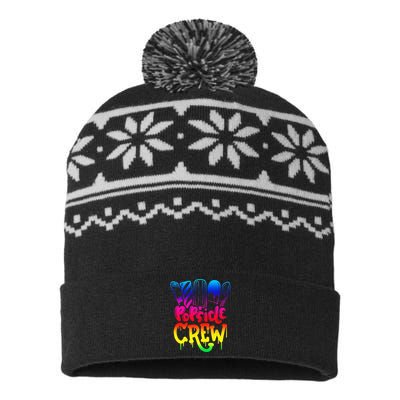 Popsicle Crew Fun Summertime Ice Lolly Summer Treats USA-Made Snowflake Beanie