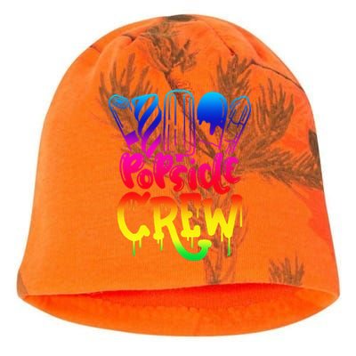 Popsicle Crew Fun Summertime Ice Lolly Summer Treats Kati - Camo Knit Beanie